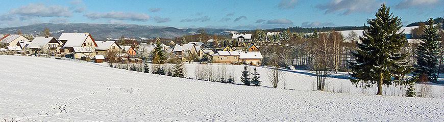 Zimní panorama